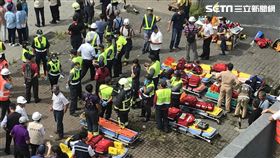 宜蘭,南方澳大橋,坍塌,拖車（圖／記者 詹維耕攝）