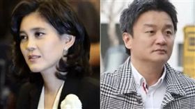 南韓三星長公主李富真、保鑣丈夫任佑宰（圖／翻攝自微博）