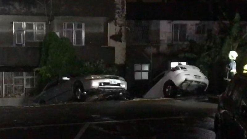 最新／北投停車場塌陷！北市府回應了