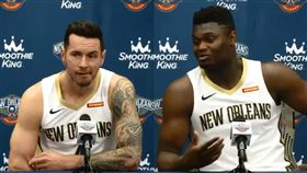 NBA／狀元威廉森…竟慘遭老將恐嚇
NBA,紐奧良鵜鶘,狀元,Zion Williamson,J.J. Redick
翻攝自鵜鶘官方推特