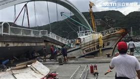 宜蘭,南方澳大橋,坍塌,兩棲（圖／記者 詹維耕攝）