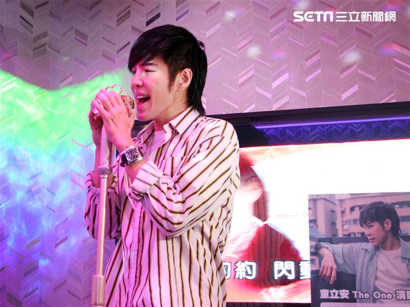 童立安三立新聞網專訪。（記者邱榮吉/攝影）