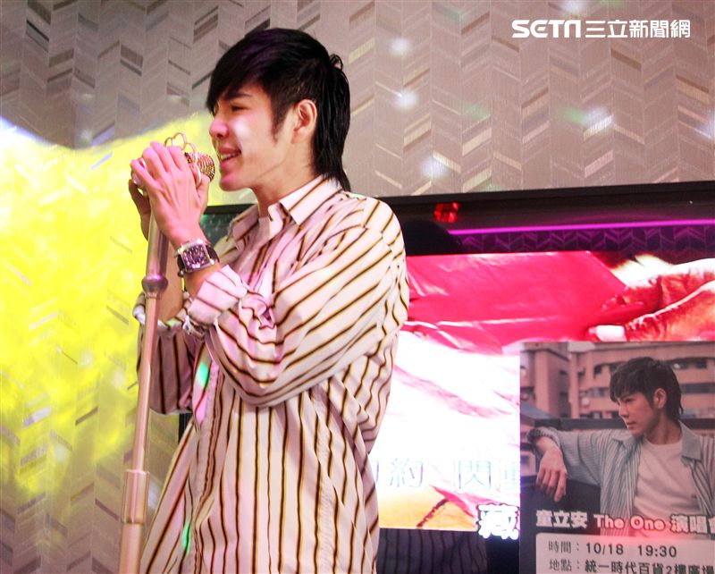 童立安三立新聞網專訪。（記者邱榮吉/攝影）