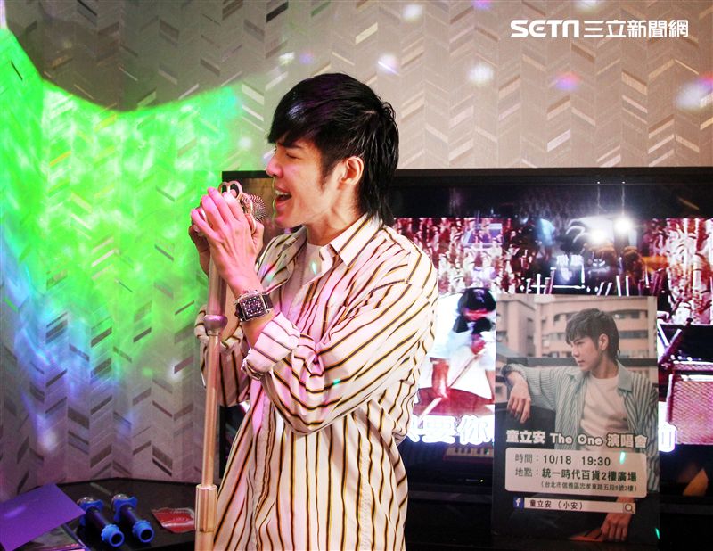 童立安三立新聞網專訪。（記者邱榮吉/攝影）