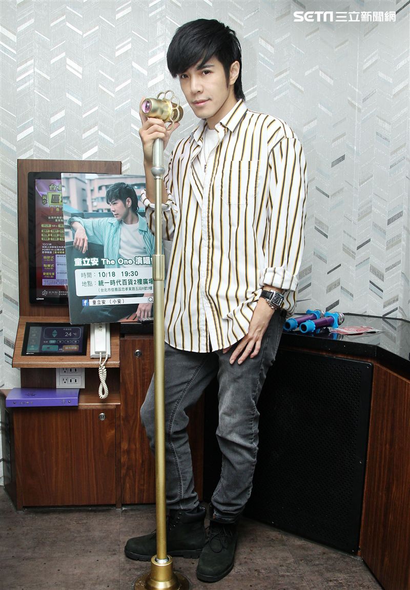 童立安三立新聞網專訪。（記者邱榮吉/攝影）