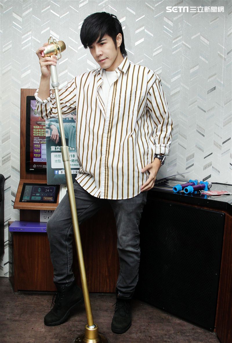 童立安三立新聞網專訪。（記者邱榮吉/攝影）