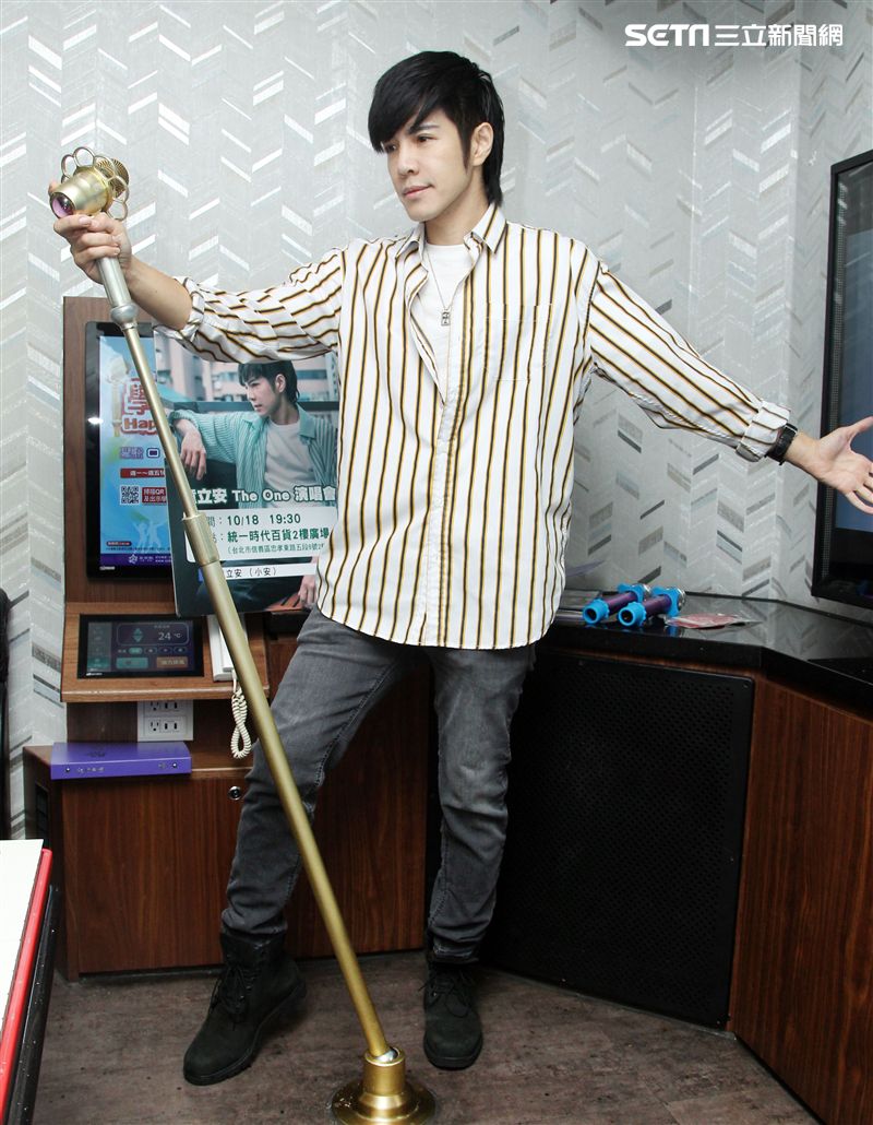 童立安三立新聞網專訪。（記者邱榮吉/攝影）