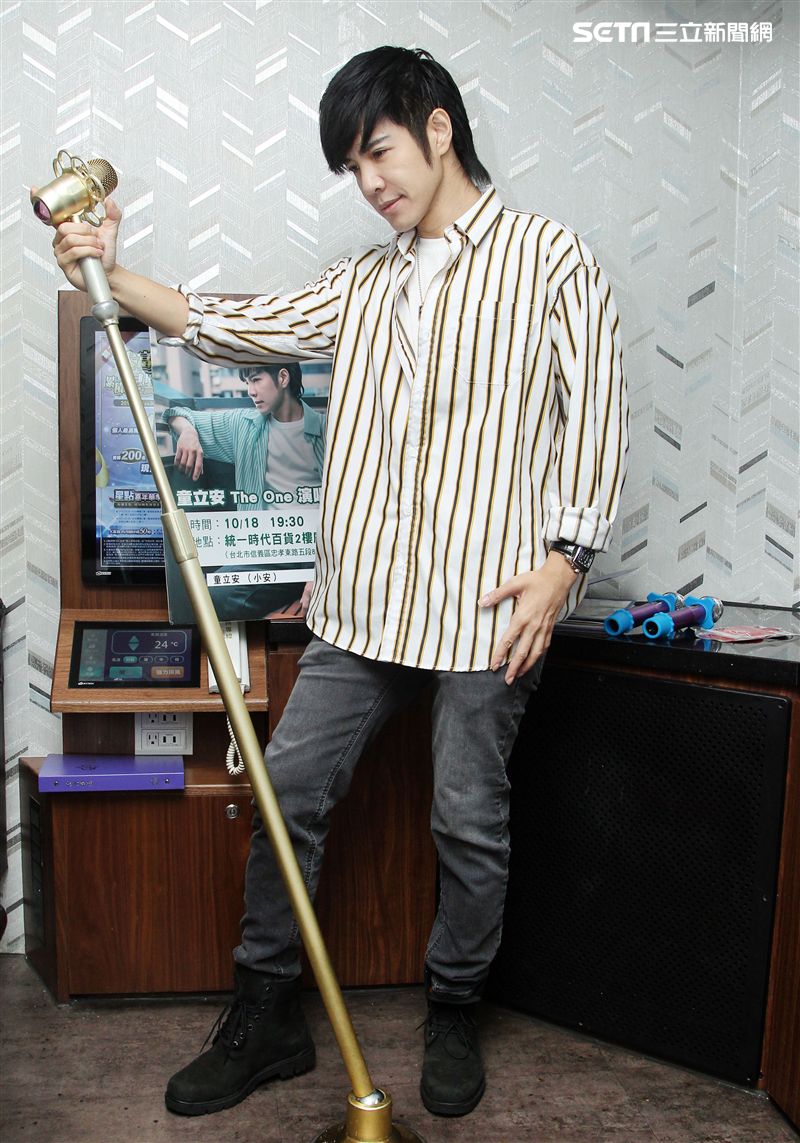 童立安三立新聞網專訪。（記者邱榮吉/攝影）