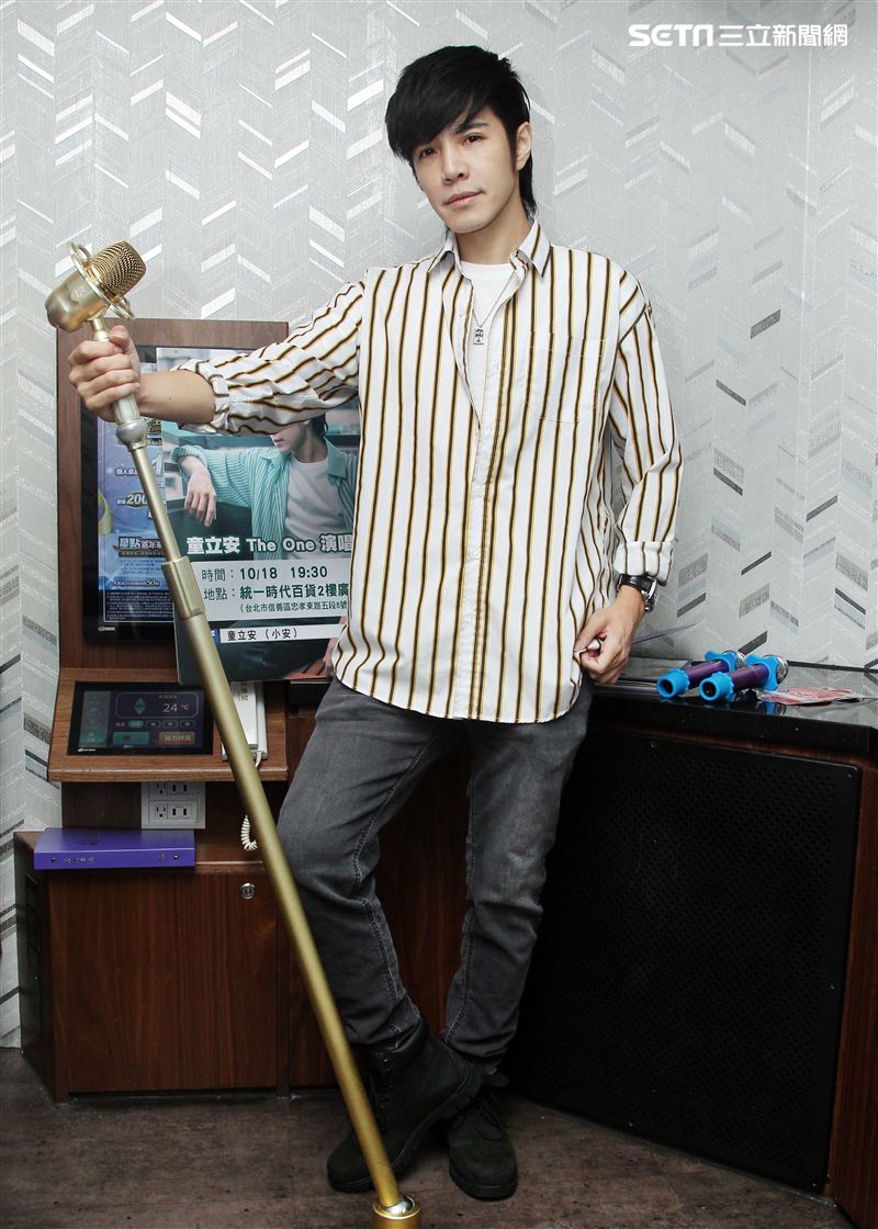 童立安三立新聞網專訪。（記者邱榮吉/攝影）