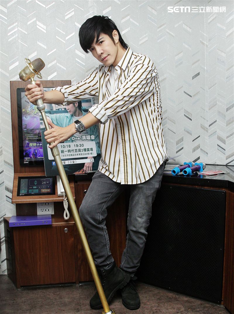 童立安三立新聞網專訪。（記者邱榮吉/攝影）