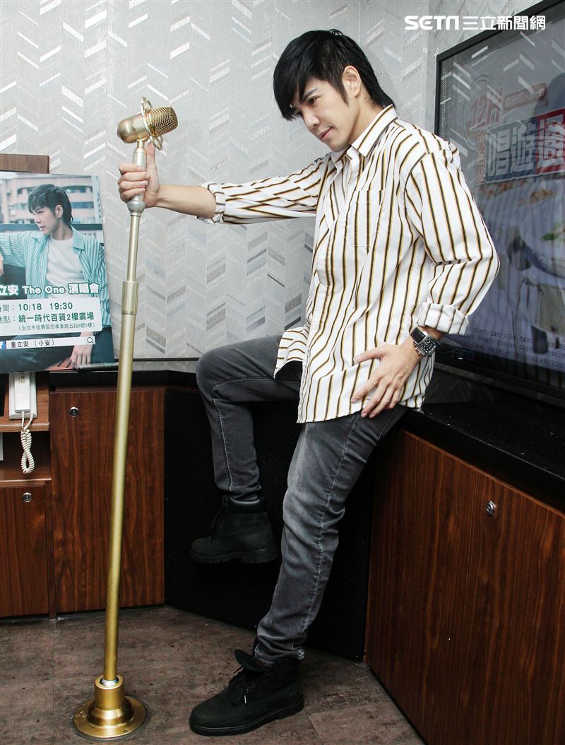 童立安三立新聞網專訪。（記者邱榮吉/攝影）