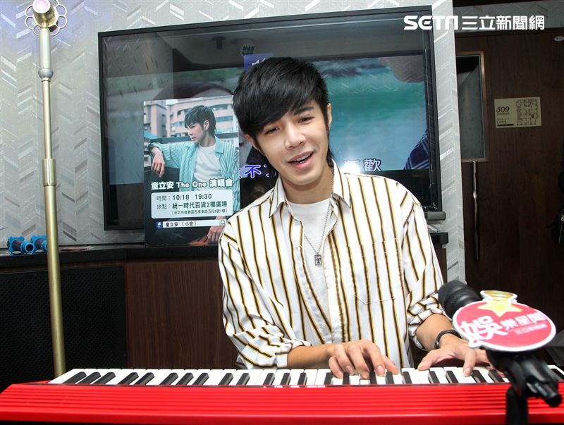 童立安三立新聞網專訪。（記者邱榮吉/攝影）