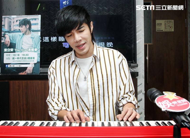 童立安三立新聞網專訪。（記者邱榮吉/攝影）