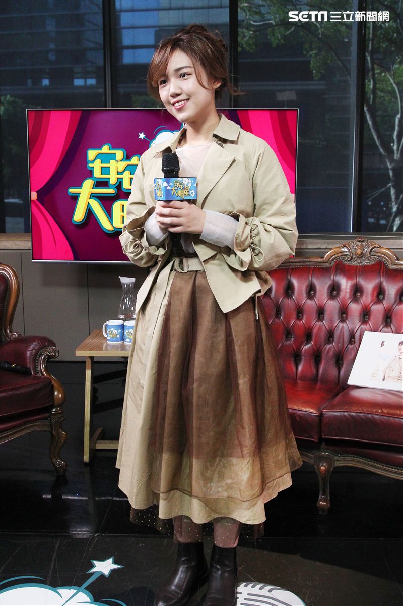 許維芳安安大明星。（記者邱榮吉/攝影）