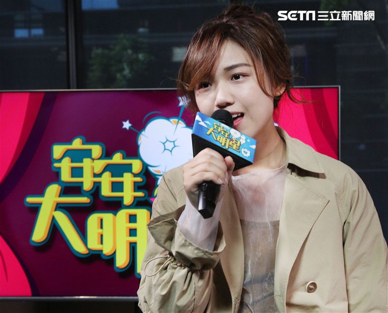 許維芳安安大明星。（記者邱榮吉/攝影）