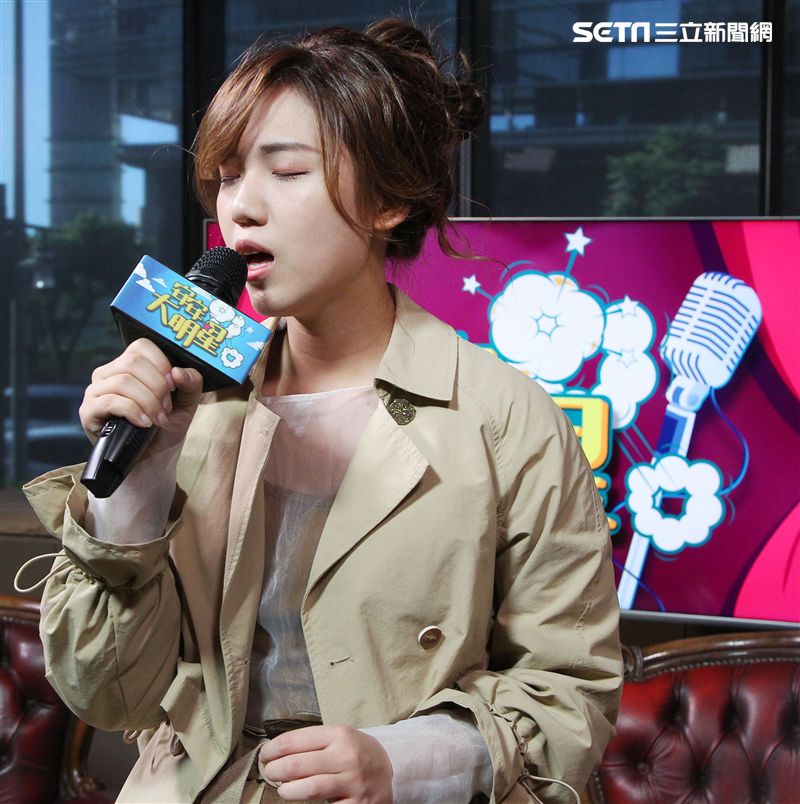 許維芳安安大明星。（記者邱榮吉/攝影）