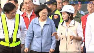 南方澳跨港大橋崩塌　小英：慰問從優