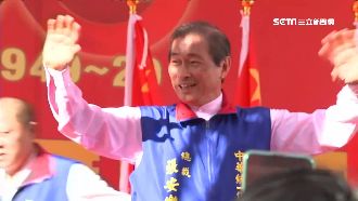 上千警力驅離統促黨！張安樂龜縮閃了