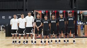 政大雄鷹林彥廷等球員參加Air Jordan XXXIV訓練營。（圖／Jordan提供）