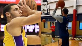 NBA／怪出手改了！球哥新跳投曝光
NBA,紐奧良鵜鶘,Lonzo Ball,跳投
翻攝自推特