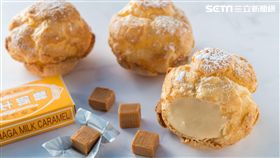 泡芙,beard papa,森永牛奶糖口味