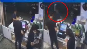 服務生,客人,摔杯,飲料店,糾紛,監視器,爆料公社