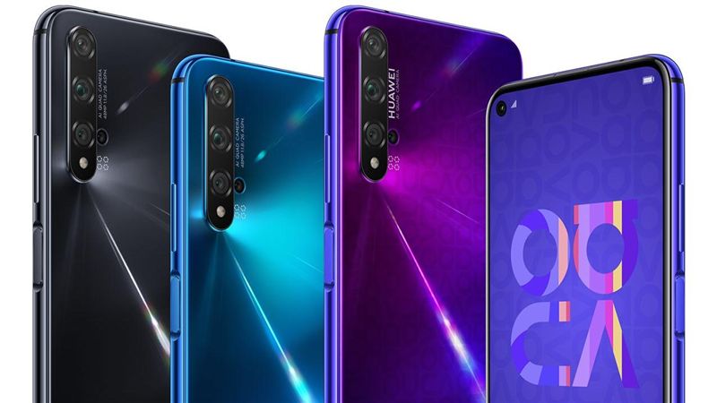 五鏡頭！華為nova 5T玩色覺醒