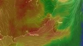 截圖自https://www.airvisual.com/earth