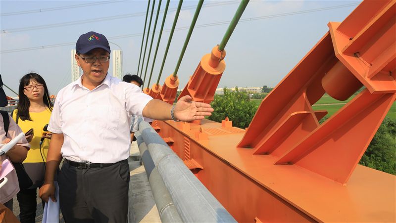 台中市15座鋼索橋梁　檢測全數正常