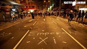 1002香港旺角衝突（圖／三立新聞駐港記者王志杰攝影）