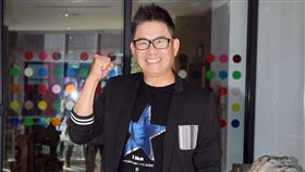 藝人洪都拉斯金鐘專訪。（記者邱榮吉/攝影）