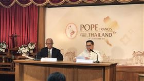 天主教,方濟各,訪問泰國,會見,泰王,佛教僧王(圖/中央社)