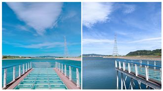 IG紅什麼／桃園玻璃棧道漫步在海上