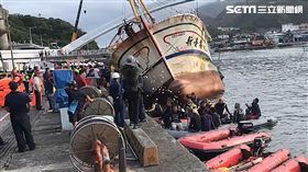 南方澳橋,漁船,崩塌,宜蘭,記者詹維耕攝