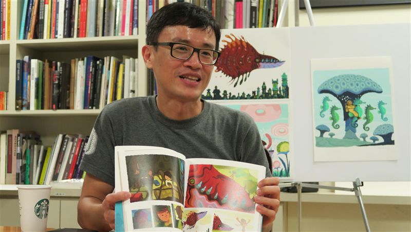 陳穩升登上紐約動漫展舞台