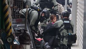 香港,反送中,遭警方起訴,暴動罪,襲警(圖/中央社)