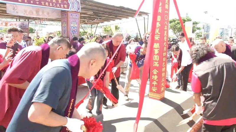 八里真慶宮首次作醮　12月登場祈福