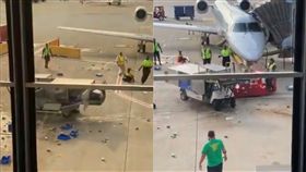 機場,美國,芝加哥,送餐車,靈動（圖／翻攝自推特）