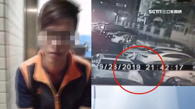 疑移車不順飛踢後照鏡！男錄影片懺悔