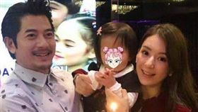 郭富城與方媛的愛女中文取名「郭詠希」。（圖／翻攝自mokafy IG）