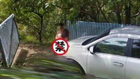 男查谷哥地圖…驚見美尻裸女野外激戰！網跪讚：感謝街景車（圖／翻攝自爆廢公社）
