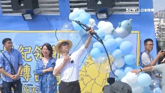 韓國瑜糗翻！射穿雲箭失敗　船疑漏油