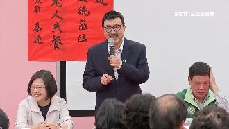 英余合體拚選票！選前百日赴三重衝刺