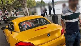 改裝車,大陸,排氣孔,排氣管,違法,違規,罰單,國慶,BMW,寶馬, 圖／翻攝自微博