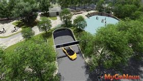 新北三蘆 再獲4案前瞻補助停車場，圖為蘆洲區永康公園停車場示意圖(圖/新北市政府)