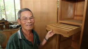 嘉義縣,侯阿尚,木工修復,環保,廢物再利用(圖/嘉義縣政府提供)中央社