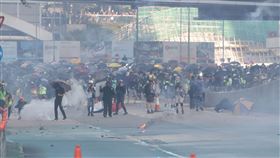 香港,反送中,支持,港獨份子,批鬥目標(圖/中央社)