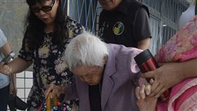 嘉義縣,盧林金,領取禮金,身體健康,當志工(圖/中央社)