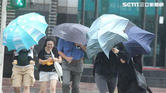 暴風圈觸陸了！明警戒區嚴防「強風豪雨」