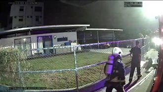 最後任務身影曝光　2消防員整裝挺進